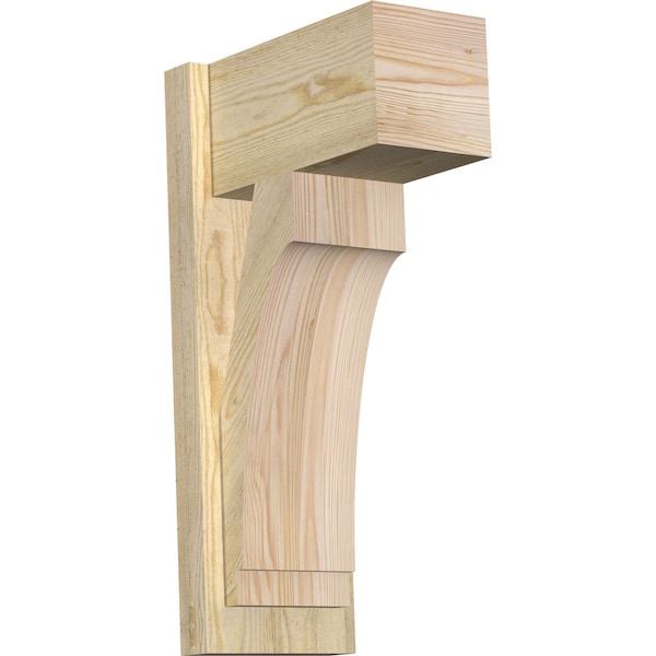 Ekena Millwork Imperial Block Rough Sawn Outlooker, Douglas Fir, 8"W x 14"D x 26"H OUT08X14X26IMP05RDF - main